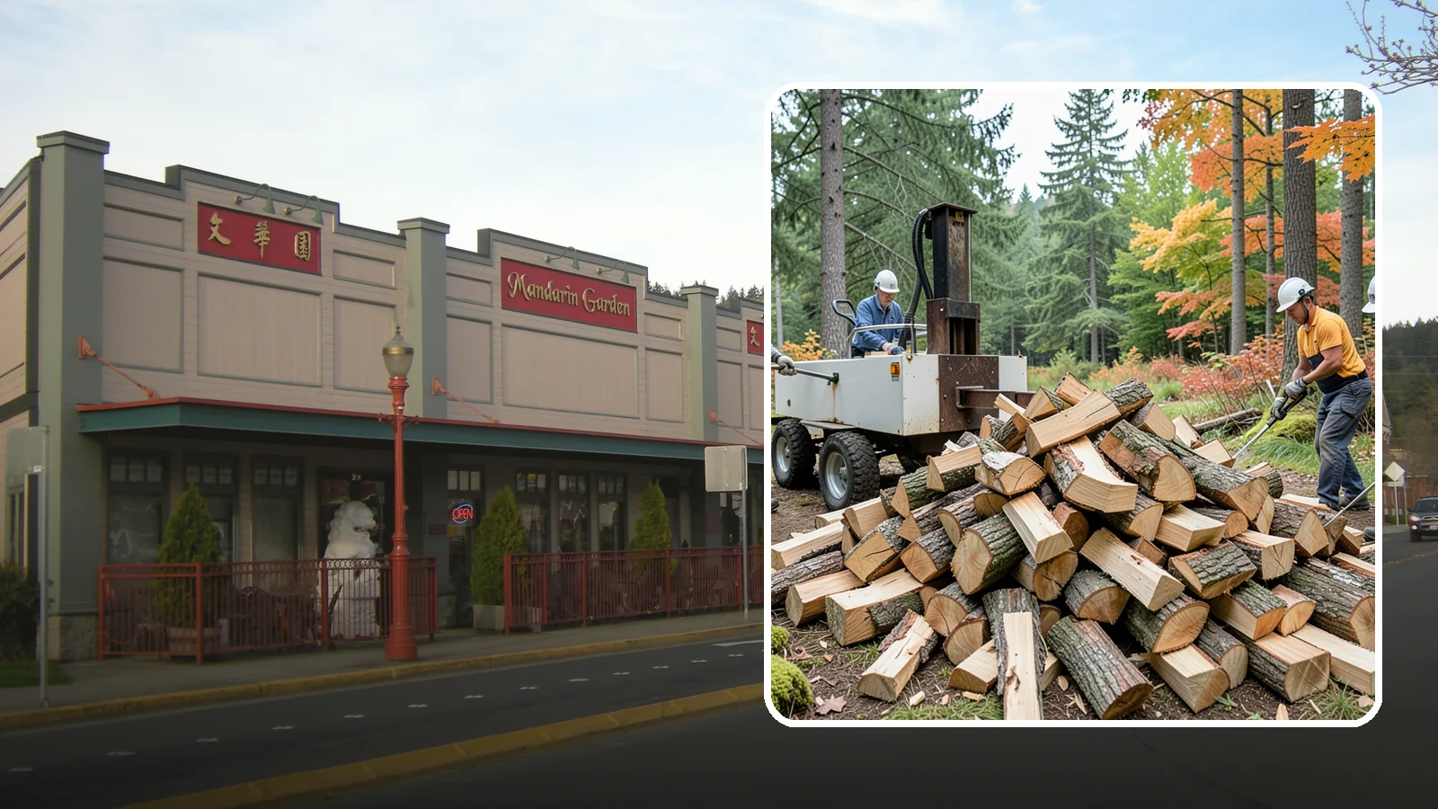 Split Kindling in Issaquah, King County, WA - Hand-split kindling cut to a uniform thin profile for reliable ignition in wet weather.