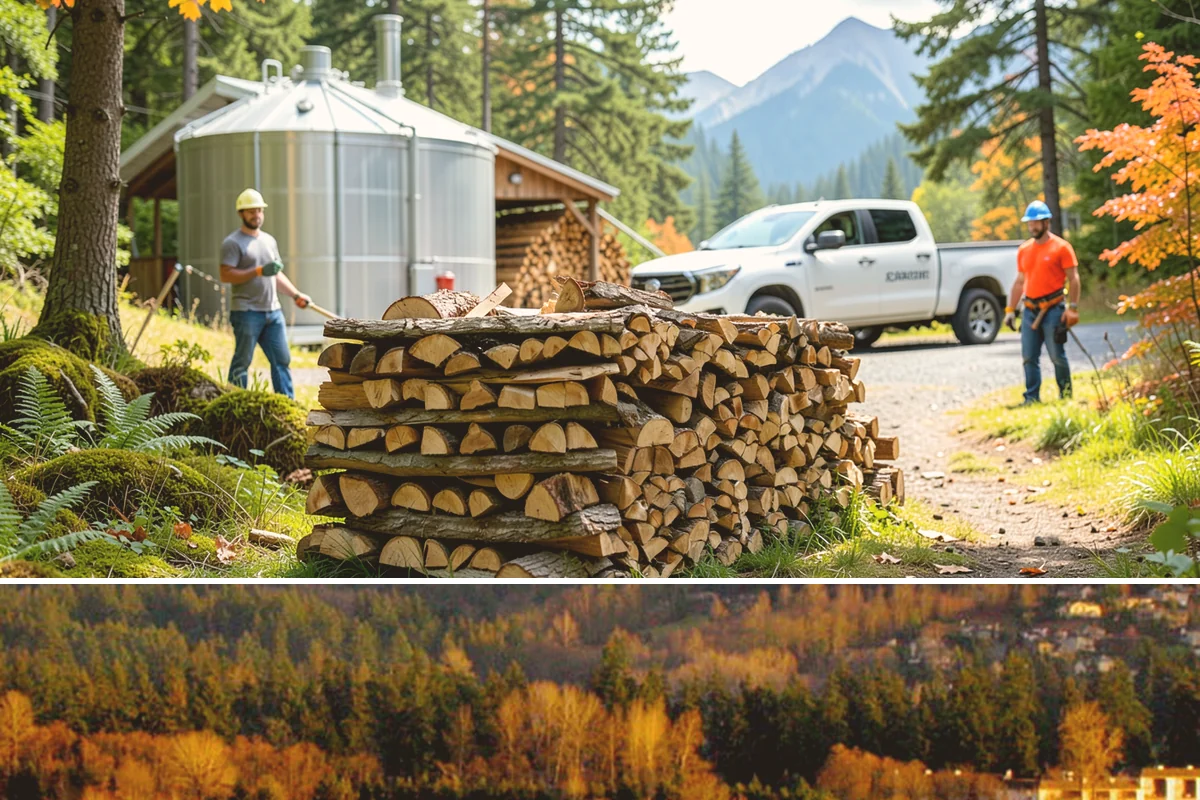Split Kindling in Kenmore, King County, WA - Buy split kindling in autumn so you are ready before the first cold snap arrives.