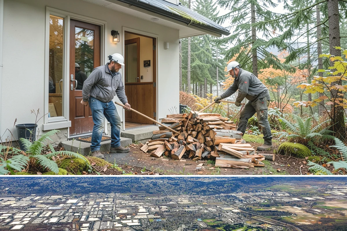 Split Kindling in Kent, King County, WA - Buy split kindling in autumn so you are ready before the first cold snap arrives.