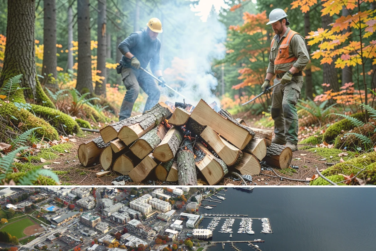 Split Kindling in Kirkland, King County, WA - Buy split kindling in autumn so you are ready before the first cold snap arrives.