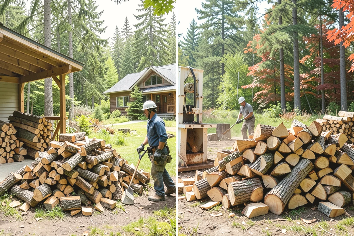 Split Kindling in Lake Stevens, Snohomish County, WA - Review your preferred piece size and volume