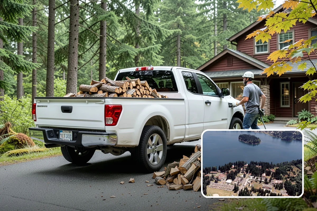 Split Kindling in Lakewood, Pierce County, WA - Uniform thin pieces for predictable lighting