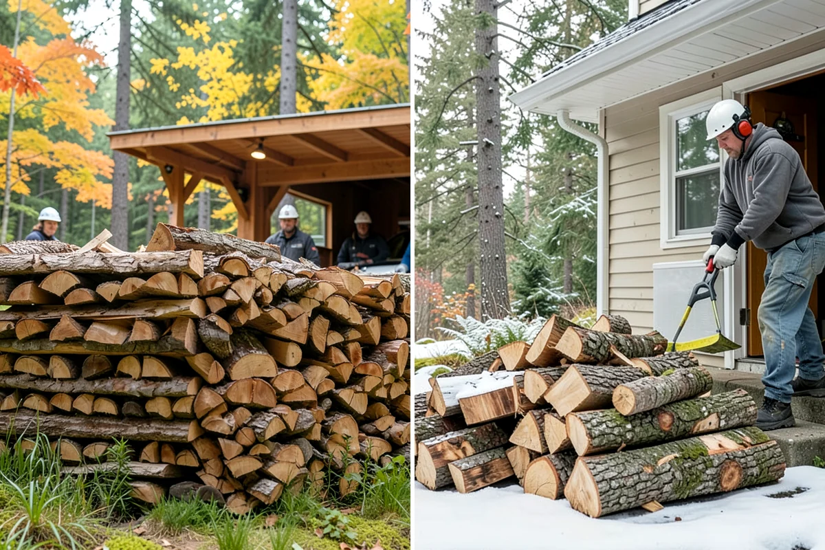 Split Kindling in Lakewood, Pierce County, WA - Review your preferred piece size and volume