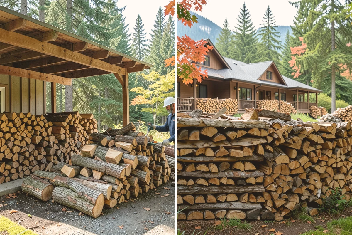 Split Kindling in Langley, WA - Review your preferred piece size and volume