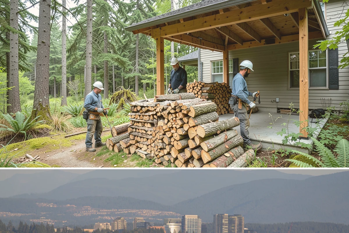 Split Kindling in Medina, King County, WA - Buy split kindling in autumn so you are ready before the first cold snap arrives.