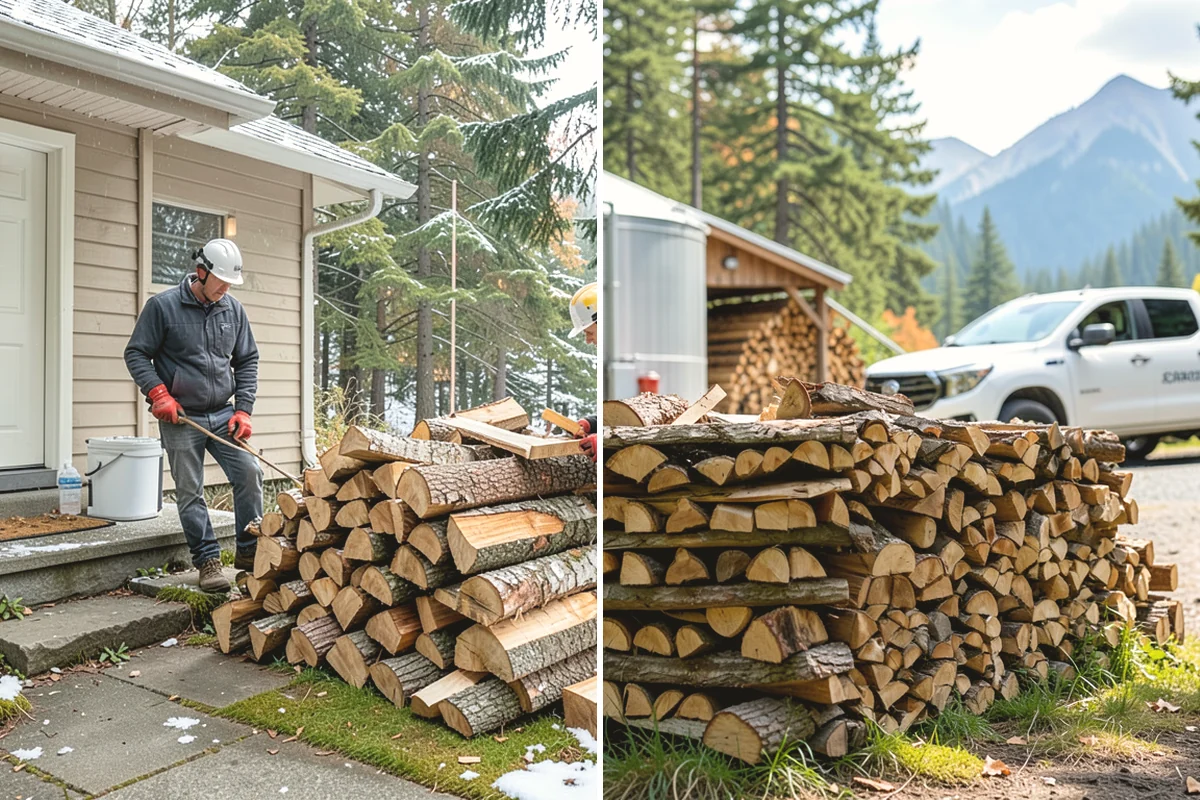 Split Kindling in Mercer Island, King County, WA - Review your preferred piece size and volume