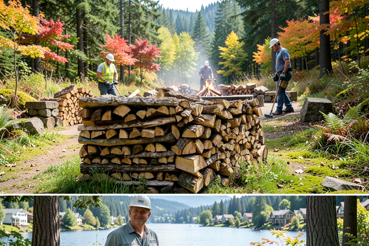 Split Kindling in Milton, King County, WA - Buy split kindling in autumn so you are ready before the first cold snap arrives.