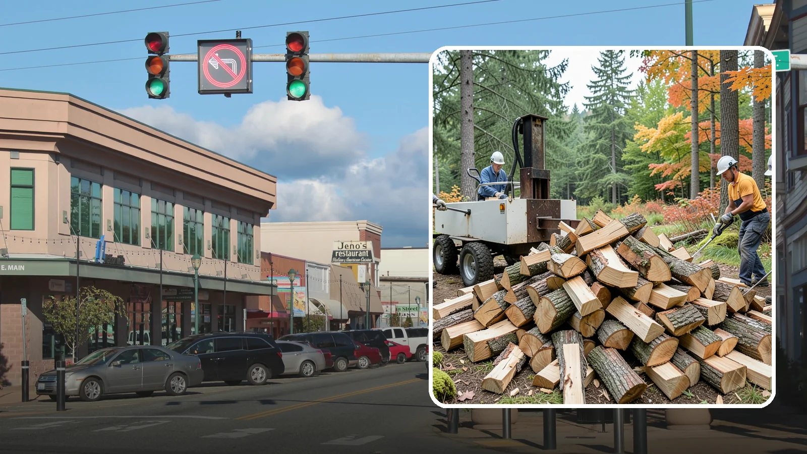 Split Kindling in Monroe, Snohomish County, WA - Hand-split kindling cut to a uniform thin profile for reliable ignition in wet weather.