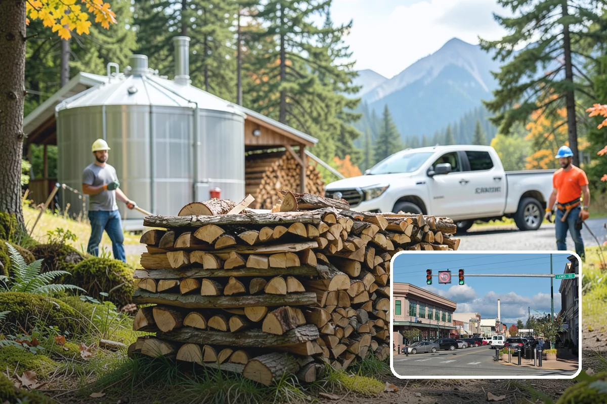 Split Kindling in Monroe, Snohomish County, WA - Uniform thin pieces for predictable lighting