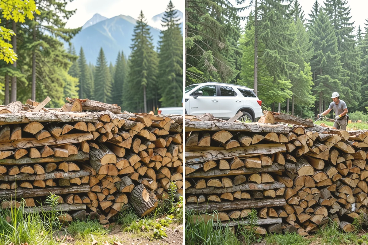 Split Kindling in Mountlake Terrace, Snohomish County, WA - Review your preferred piece size and volume