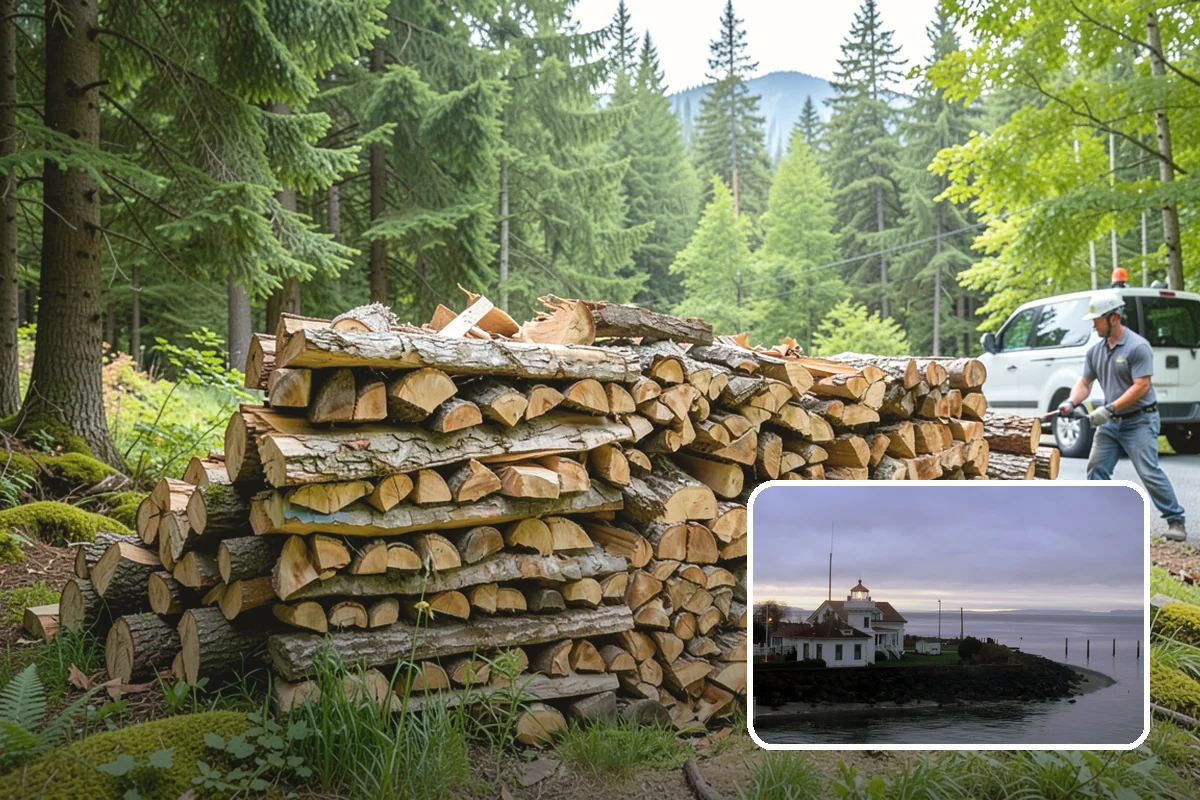 Split Kindling in Mukilteo, Snohomish County, WA - Uniform thin pieces for predictable lighting