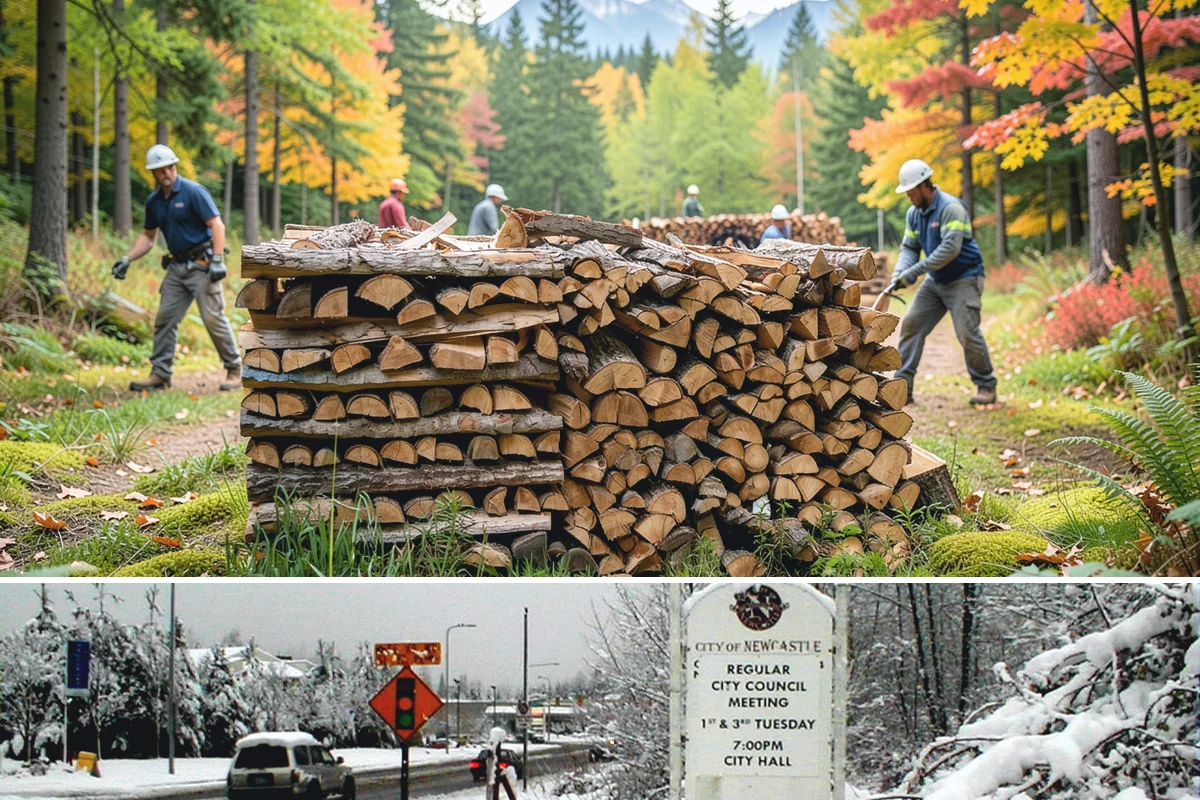 Split Kindling in Newcastle, King County, WA - Buy split kindling in autumn so you are ready before the first cold snap arrives.