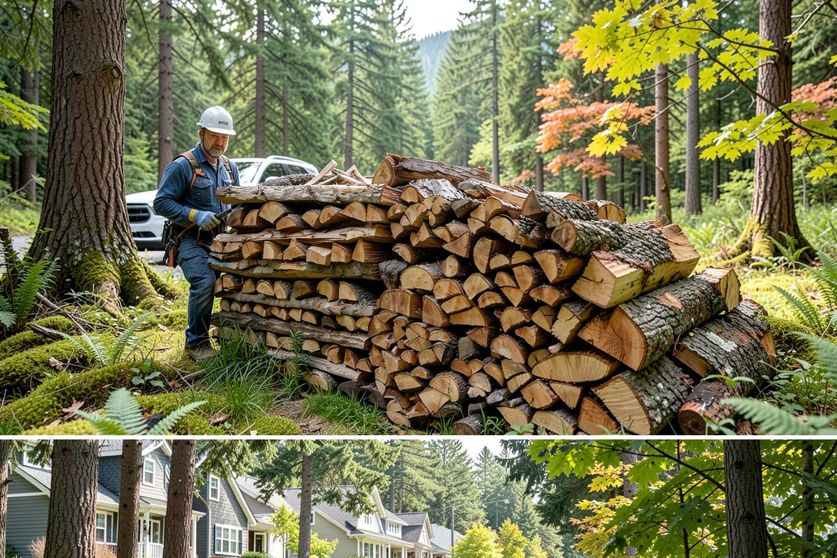 Split Kindling in Normandy Park, King County, WA - Buy split kindling in autumn so you are ready before the first cold snap arrives.
