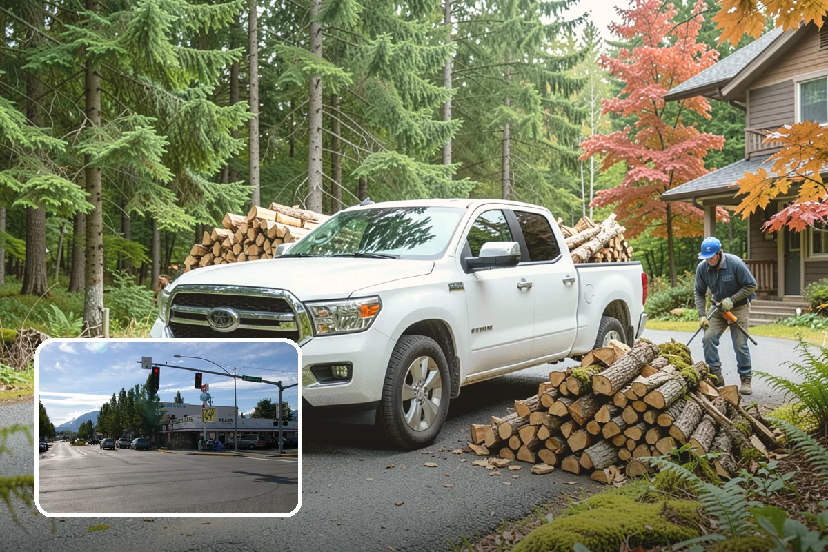 Split Kindling in North Bend, King County, WA - Uniform thin pieces for predictable lighting