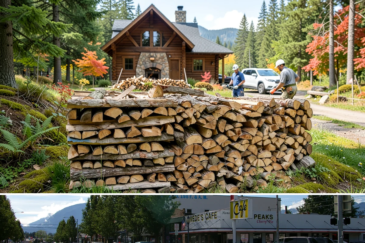 Split Kindling in North Bend, King County, WA - Buy split kindling in autumn so you are ready before the first cold snap arrives.