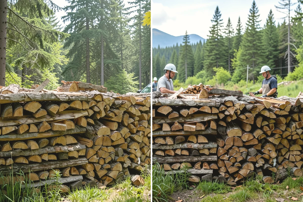 Split Kindling in Oak Harbor, Island County, WA - Review your preferred piece size and volume