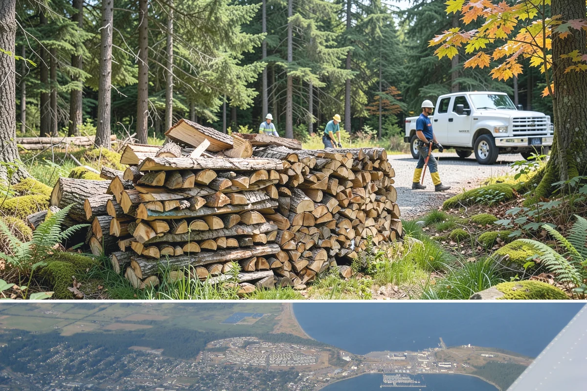 Split Kindling in Oak Harbor, Island County, WA - Buy split kindling in autumn so you are ready before the first cold snap arrives.