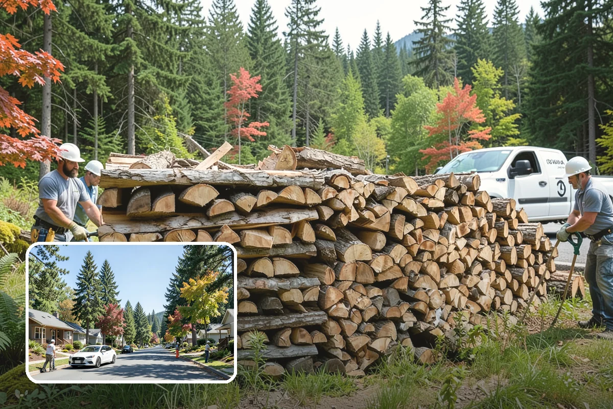 Split Kindling in Orting, Pierce County, WA - Uniform thin pieces for predictable lighting