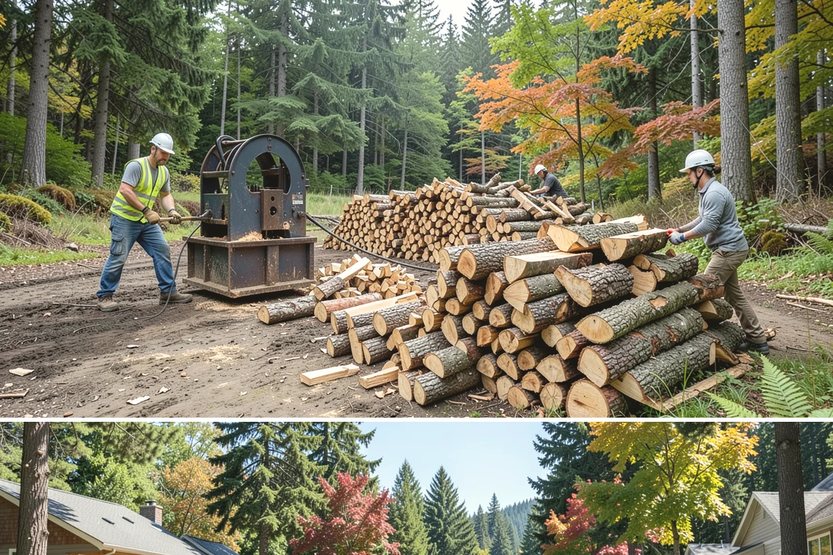 Split Kindling in Orting, Pierce County, WA - Buy split kindling in autumn so you are ready before the first cold snap arrives.