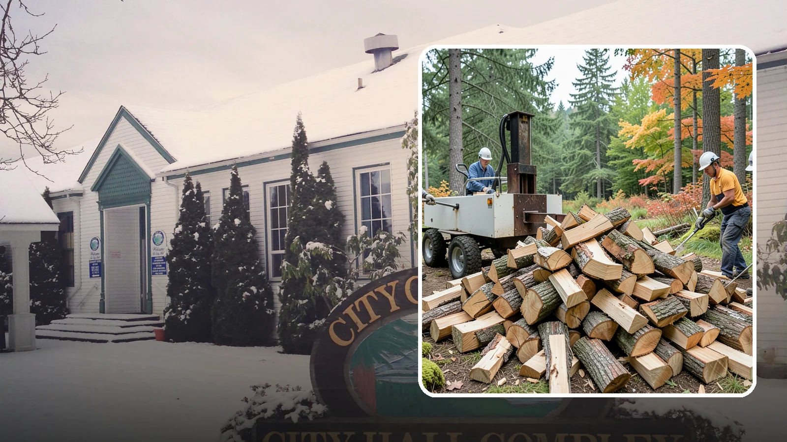 Split Kindling in Pacific, King County, WA - Hand-split kindling cut to a uniform thin profile for reliable ignition in wet weather.