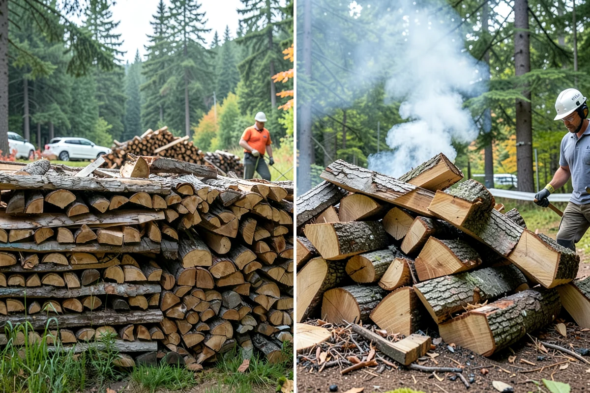 Split Kindling in Pacific, King County, WA - Review your preferred piece size and volume