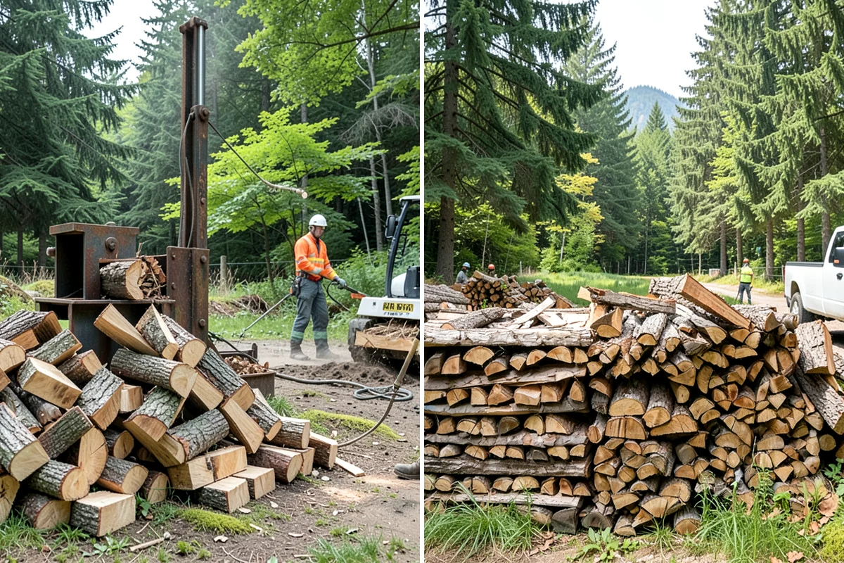 Split Kindling in Puyallup, Pierce County, WA - Review your preferred piece size and volume