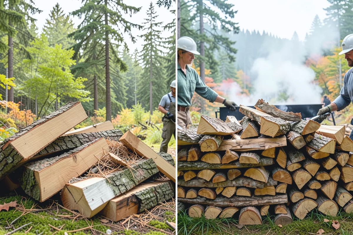 Split Kindling in Redmond, King County, WA - Review your preferred piece size and volume