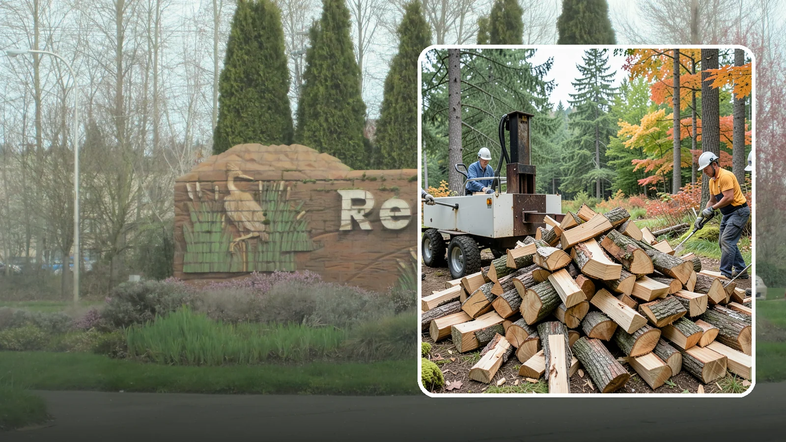 Split Kindling in Renton, King County, WA - Hand-split kindling cut to a uniform thin profile for reliable ignition in wet weather.