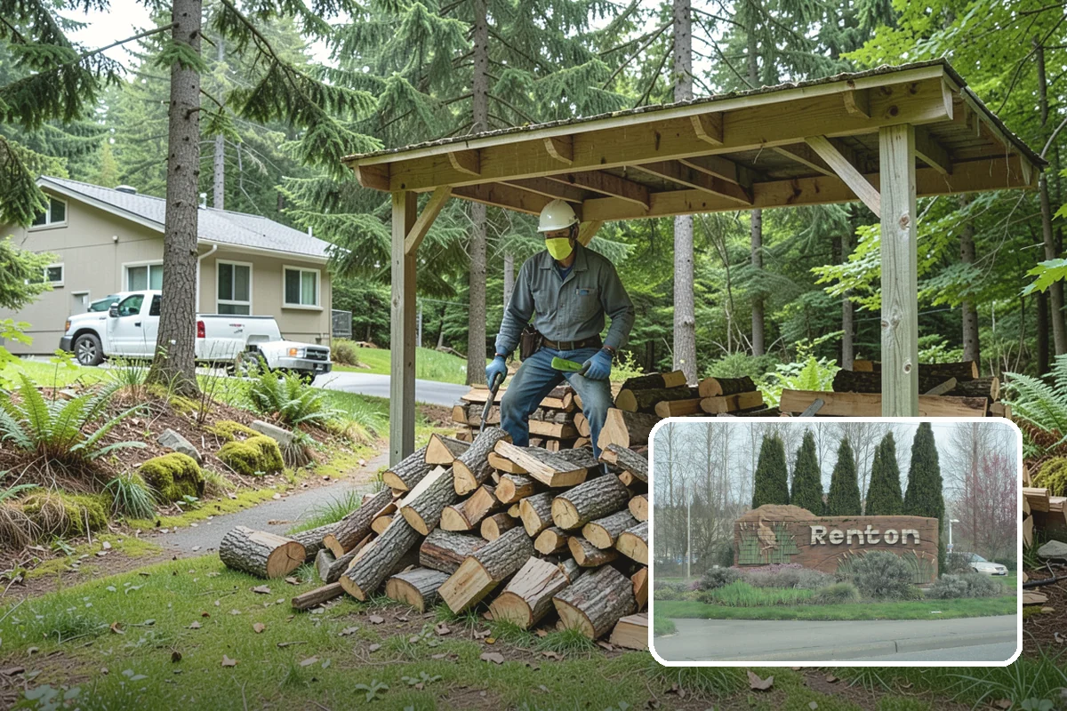 Split Kindling in Renton, King County, WA - Uniform thin pieces for predictable lighting