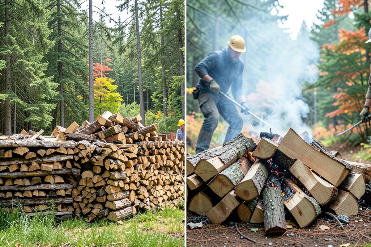 Split Kindling in SeaTac, WA - Review your preferred piece size and volume