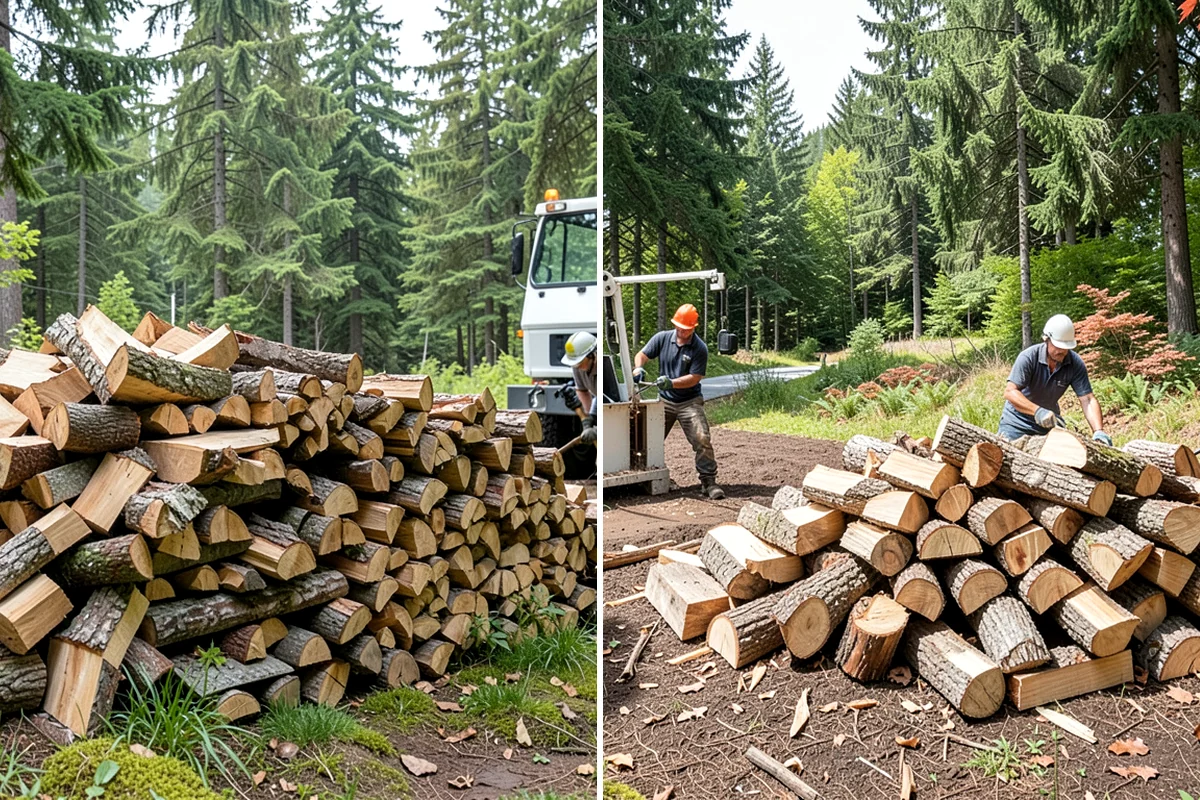 Split Kindling in Sedro-Woolley, Skagit County, WA - Review your preferred piece size and volume