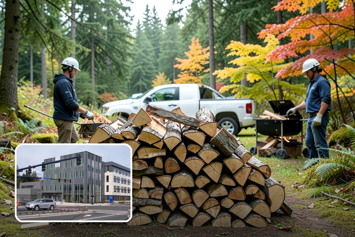 Split Kindling in Shoreline, King County, WA - Uniform thin pieces for predictable lighting
