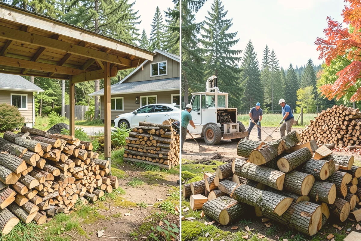 Split Kindling in Snohomish, Snohomish County, WA - Review your preferred piece size and volume
