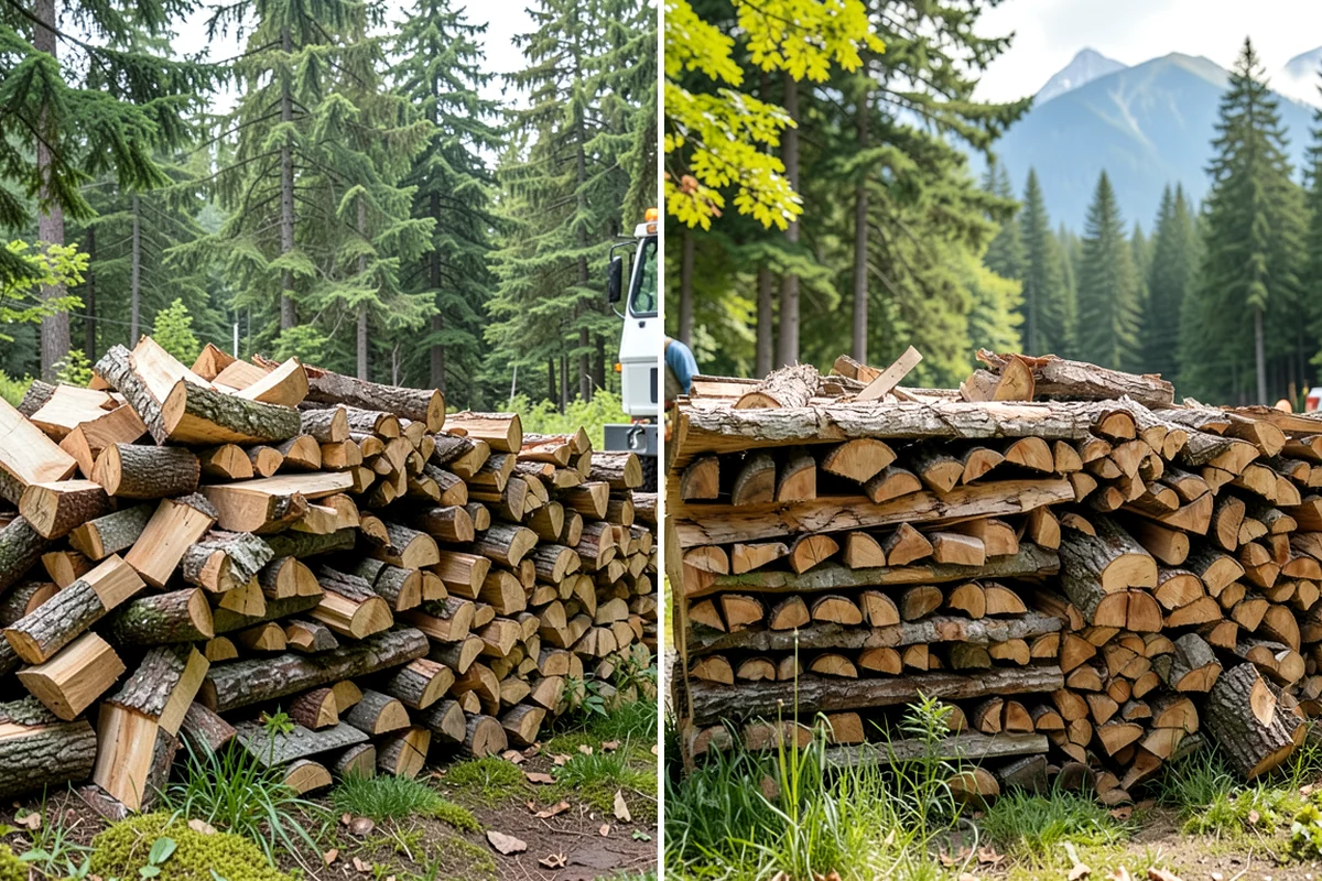 Split Kindling in Snoqualmie, King County, WA - Review your preferred piece size and volume
