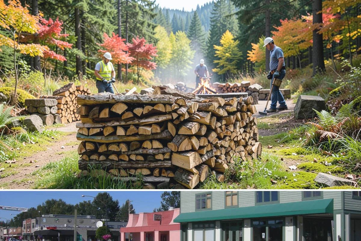 Split Kindling in Snoqualmie, King County, WA - Buy split kindling in autumn so you are ready before the first cold snap arrives.