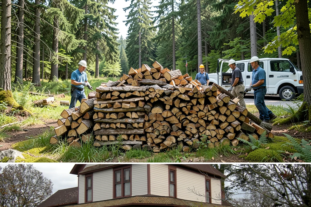 Split Kindling in Sumner, Pierce County, WA - Buy split kindling in autumn so you are ready before the first cold snap arrives.