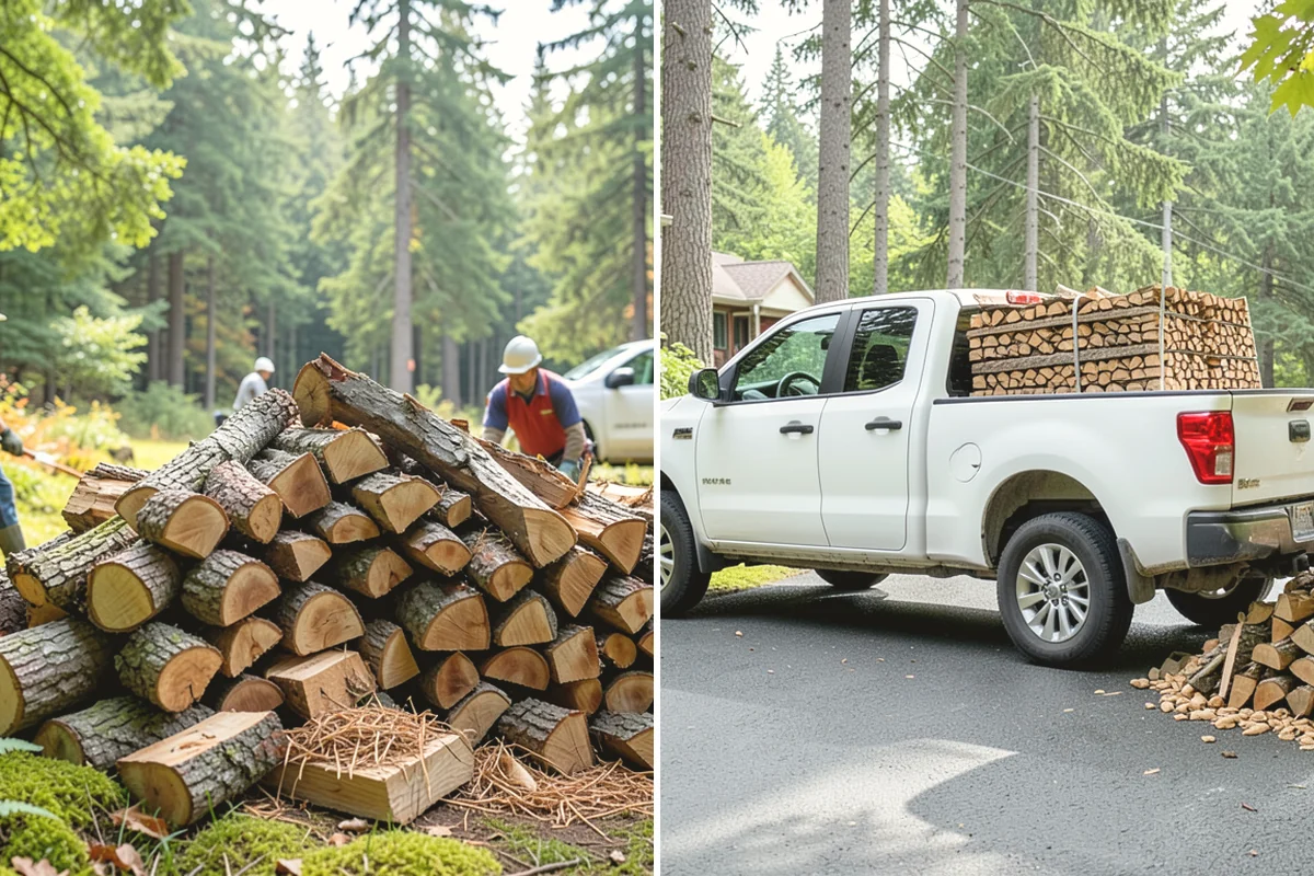 Split Kindling in Tacoma, Pierce County, WA - Review your preferred piece size and volume