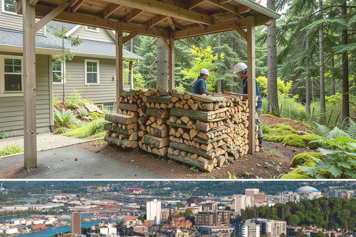 Split Kindling in Tacoma, Pierce County, WA - Buy split kindling in autumn so you are ready before the first cold snap arrives.