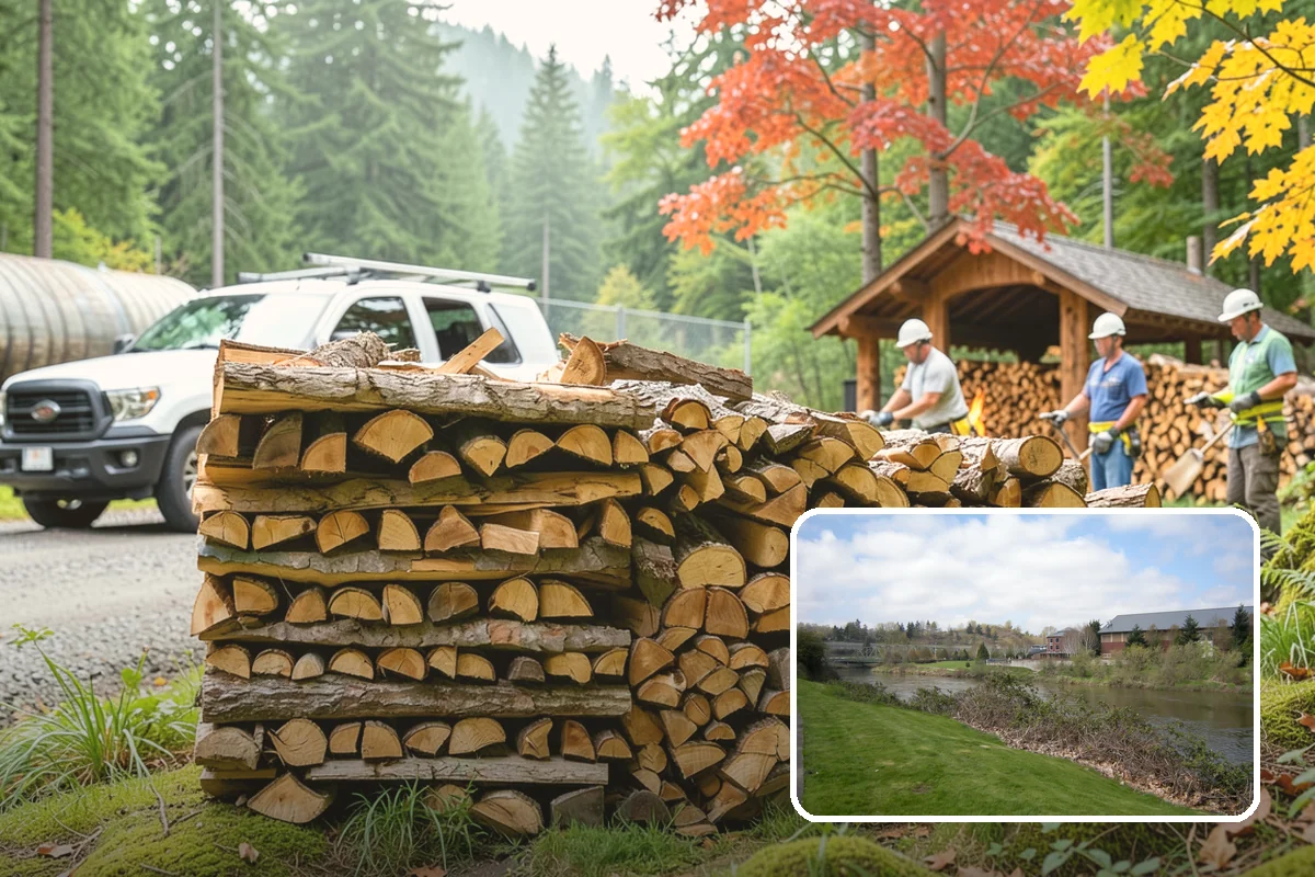 Split Kindling in Tukwila, King County, WA - Uniform thin pieces for predictable lighting
