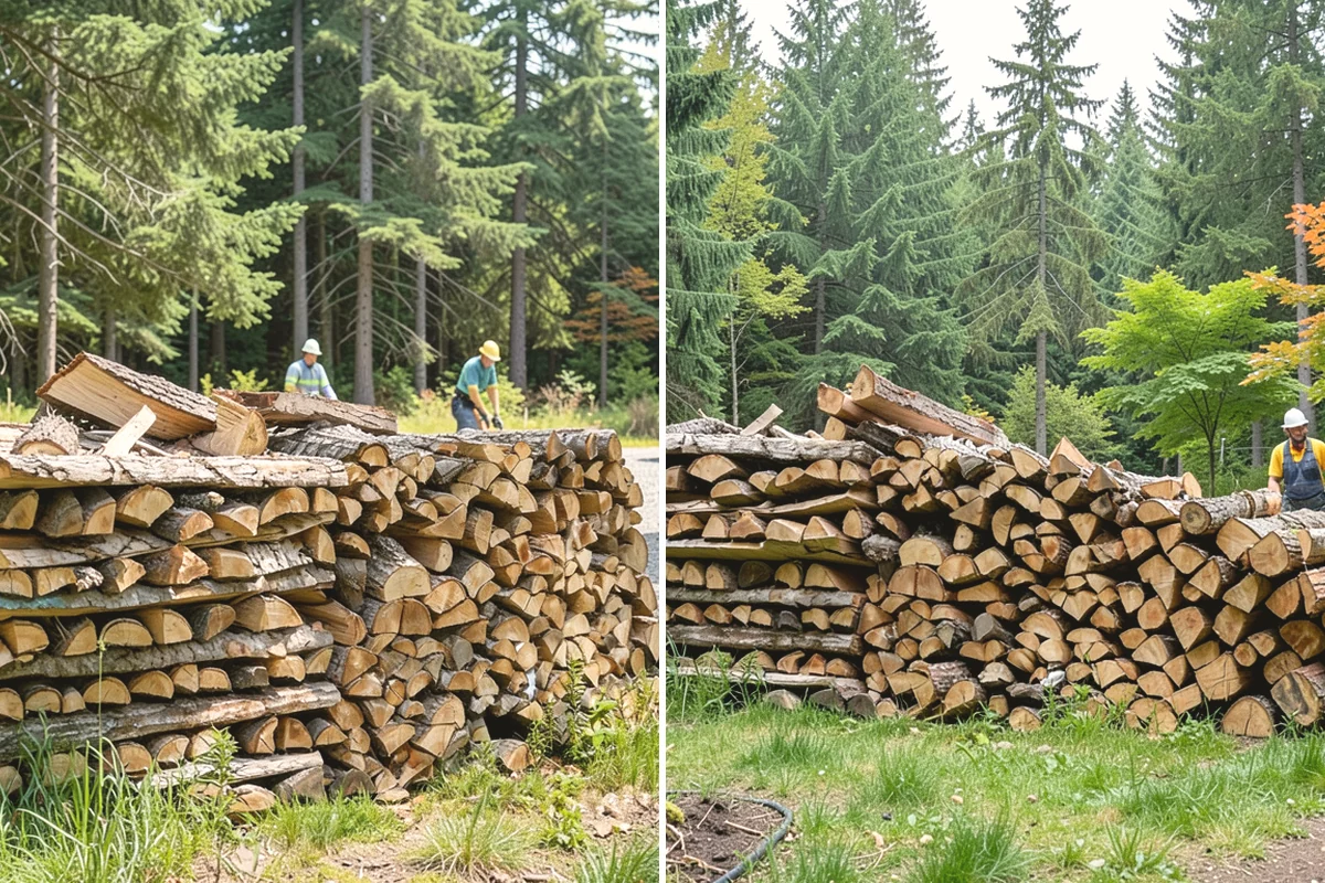 Split Kindling in University Place, Pierce County, WA - Review your preferred piece size and volume