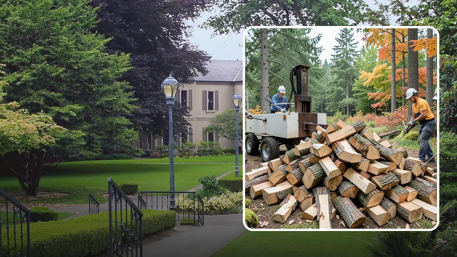 Split Kindling in Woodinville, King County, WA - Hand-split kindling cut to a uniform thin profile for reliable ignition in wet weather.
