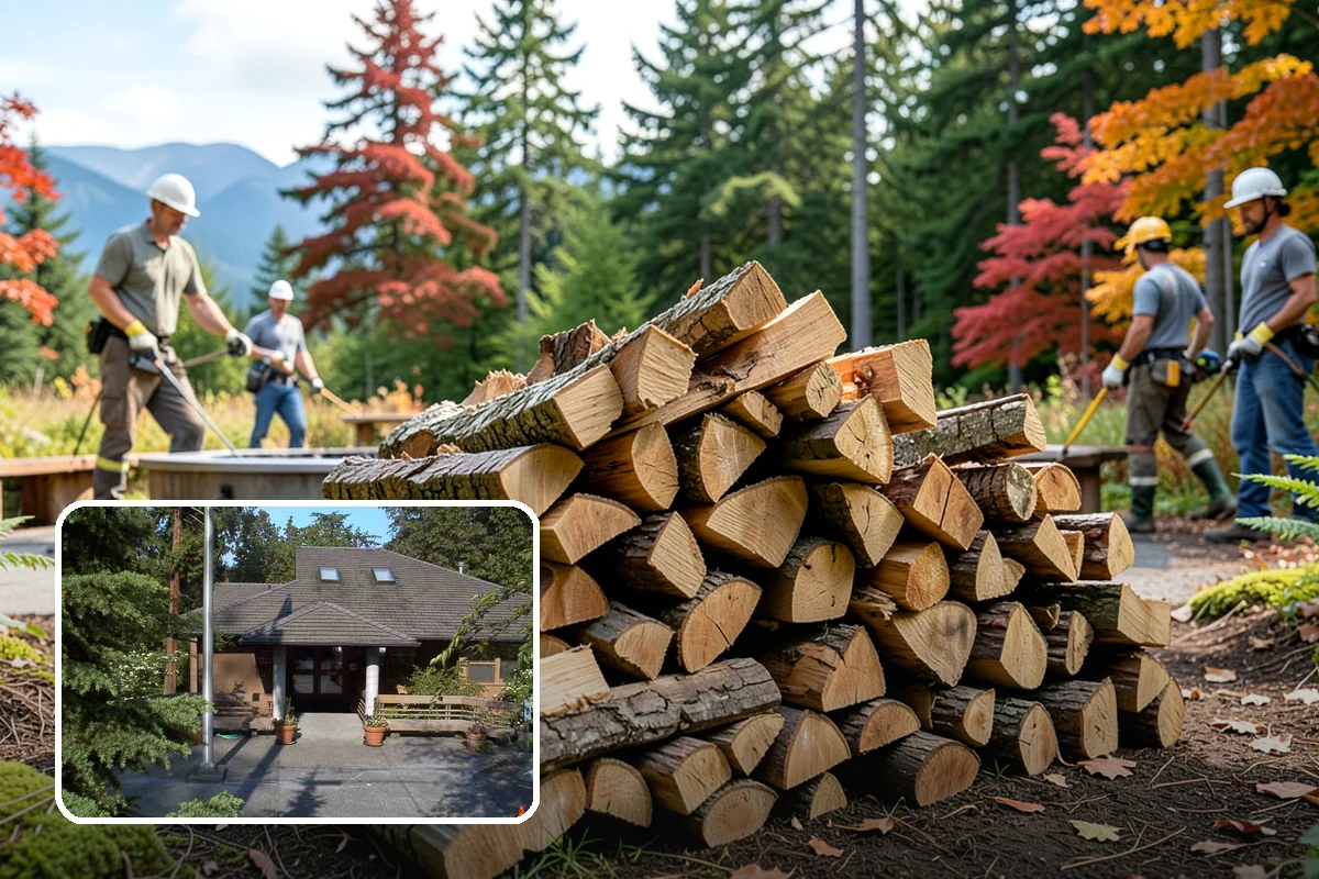 Split Kindling in Yarrow Point, King County, WA - Uniform thin pieces for predictable lighting