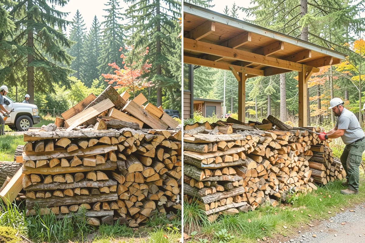 Spring Firewood Sales in Algona, King County, WA - Discuss how much wood you want to stock for next winter