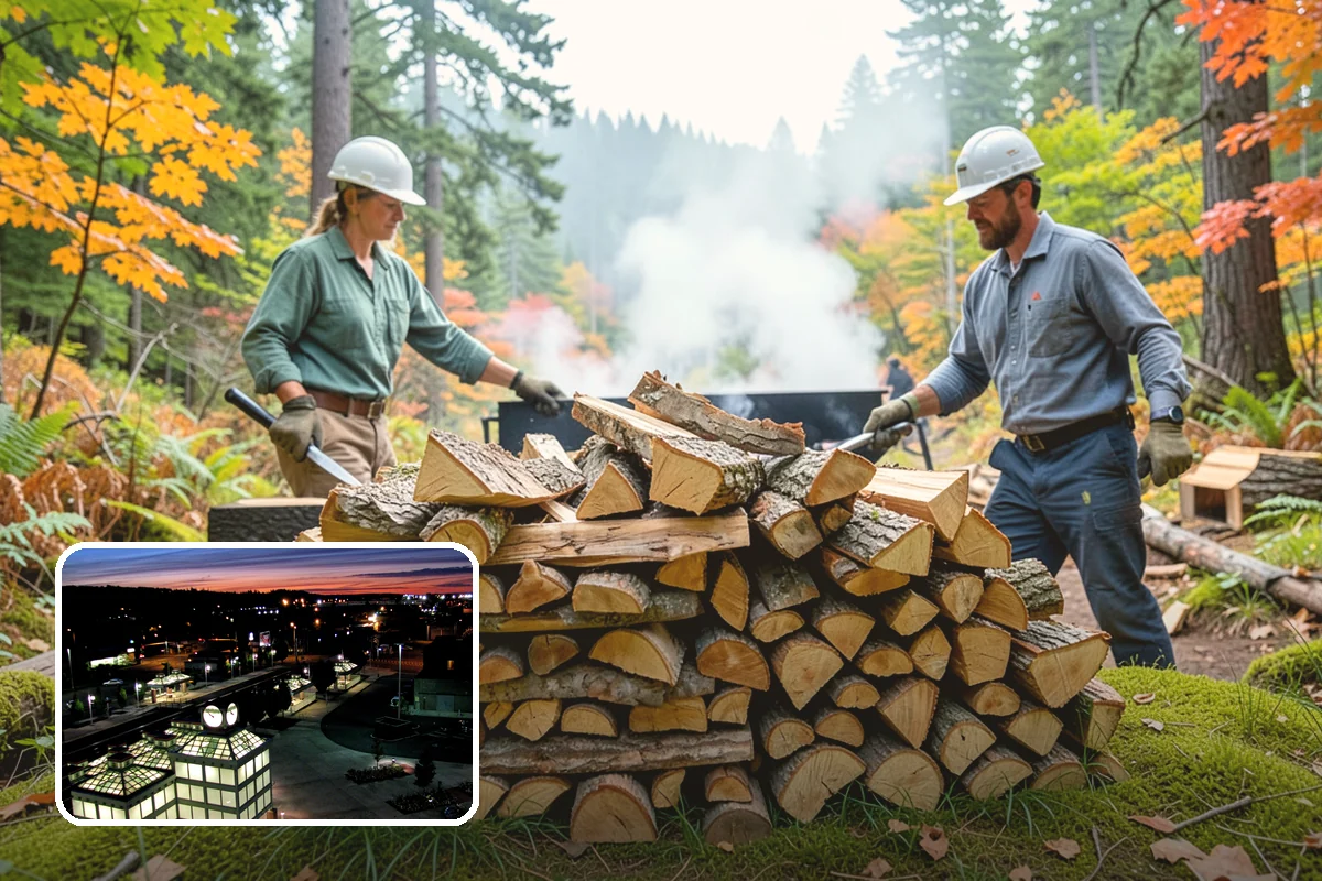 Spring Firewood Sales in Auburn, King County, WA - Lets you buy ahead of peak-season demand