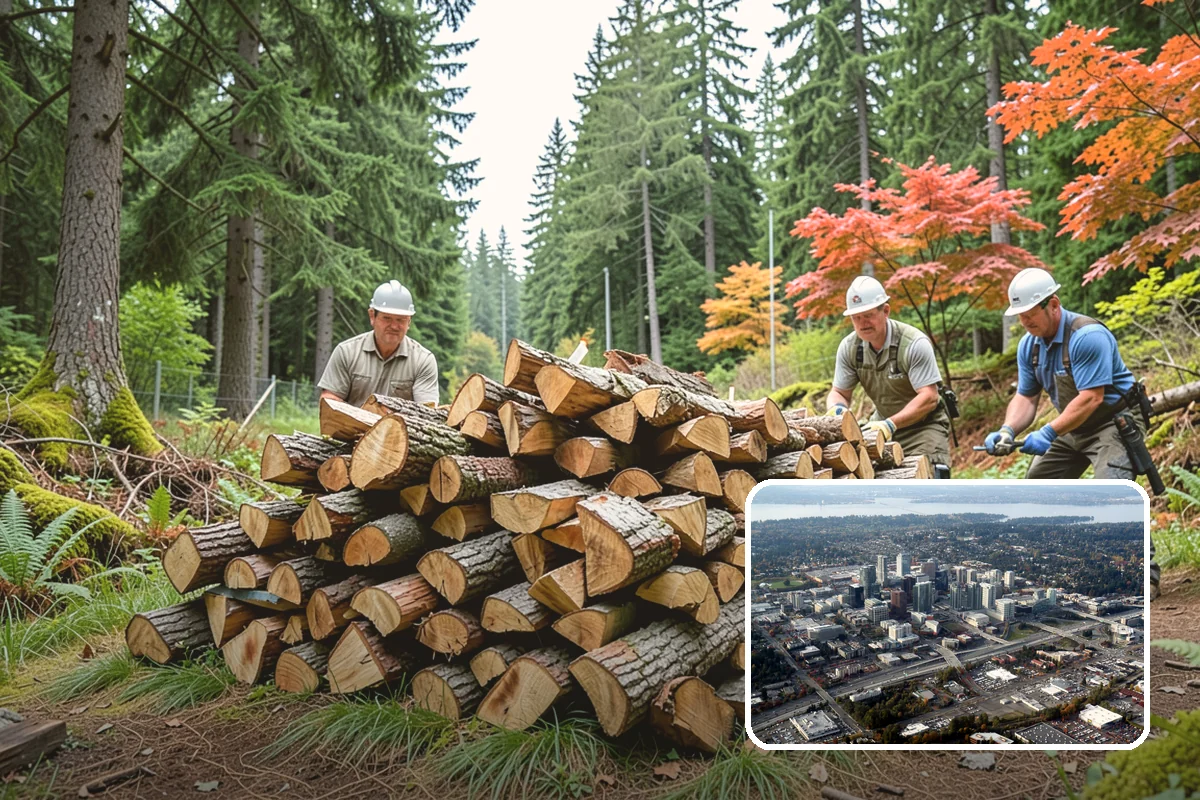 Spring Firewood Sales in Bellevue, King County, WA - Lets you buy ahead of peak-season demand