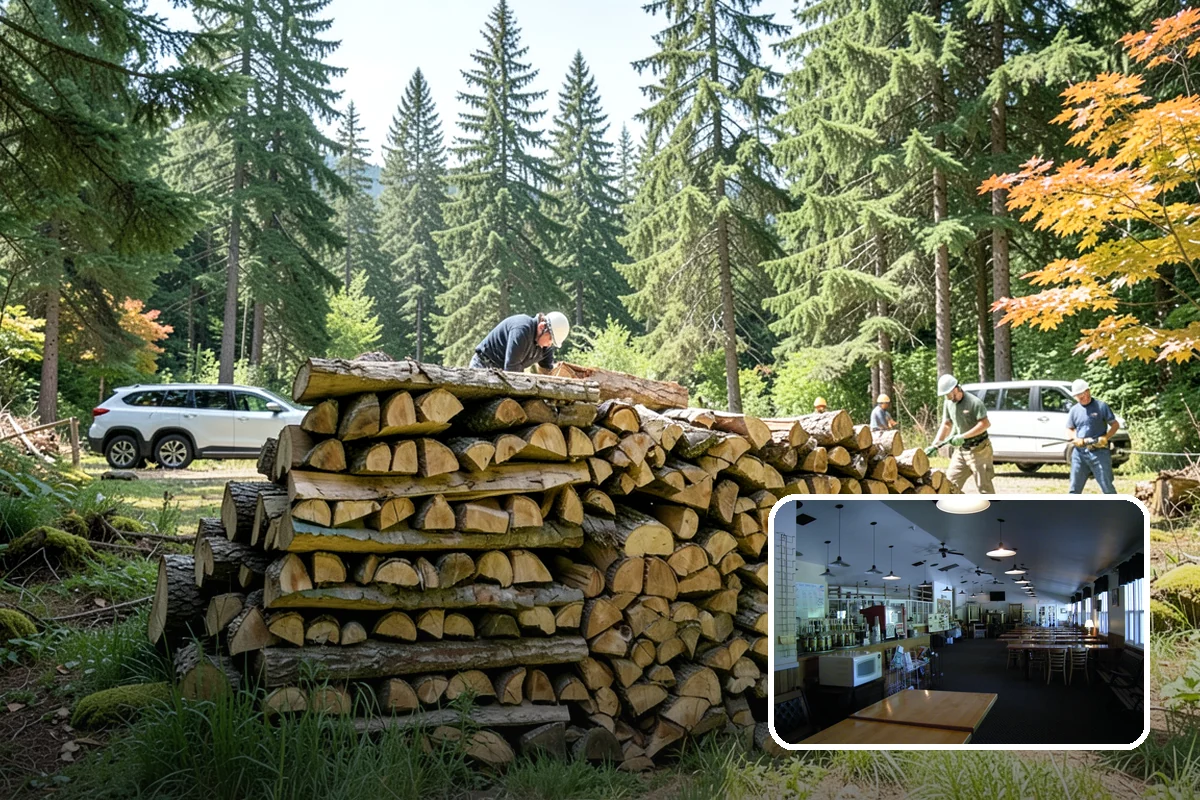 Spring Firewood Sales in Black Diamond, King County, WA - Lets you buy ahead of peak-season demand