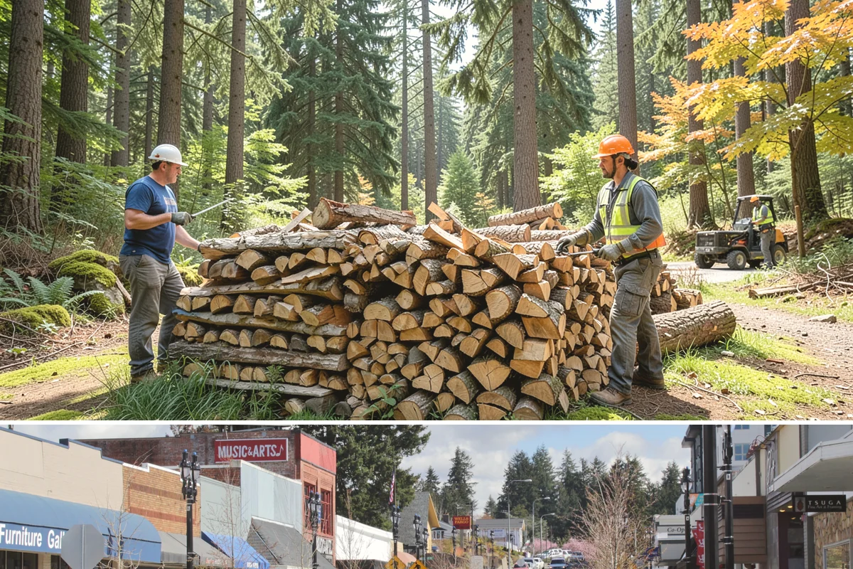 Spring Firewood Sales in Bothell, King County, WA - Spring is the planning season, ideal for buying early and letting the wood finish drying through summer.