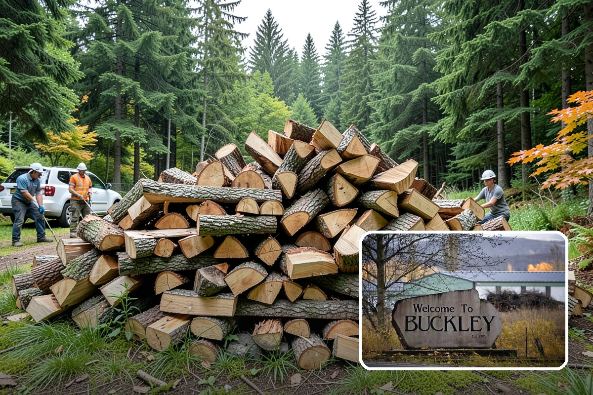 Spring Firewood Sales in Buckley, Pierce County, WA - Lets you buy ahead of peak-season demand