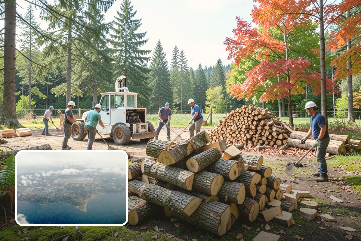 Spring Firewood Sales in Burien, King County, WA - Lets you buy ahead of peak-season demand