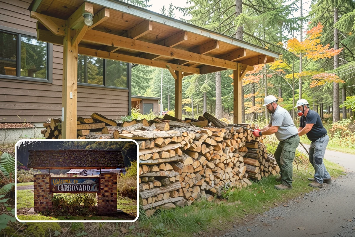 Spring Firewood Sales in Carbonado, Pierce County, WA - Lets you buy ahead of peak-season demand